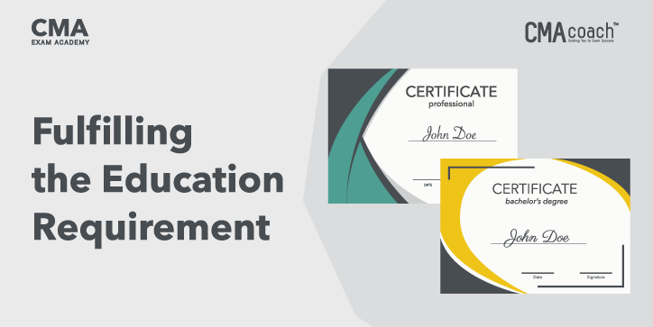 cma certification education requirement