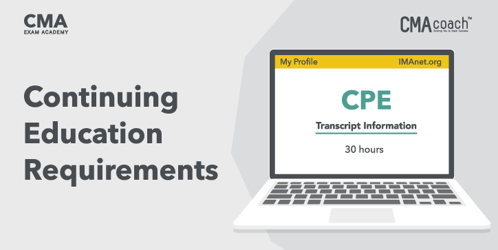CMA continuing education requirements